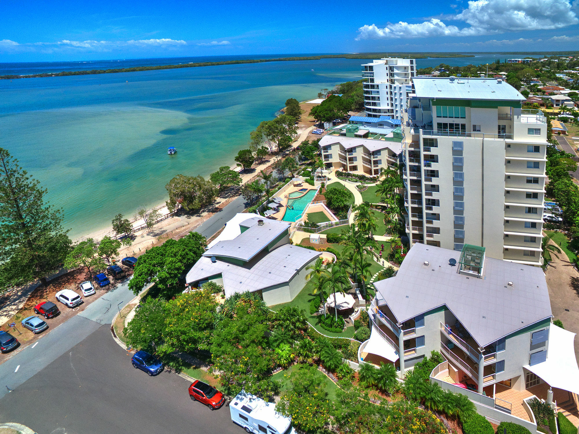 Moorings Beach Resort Caloundra Esterno foto